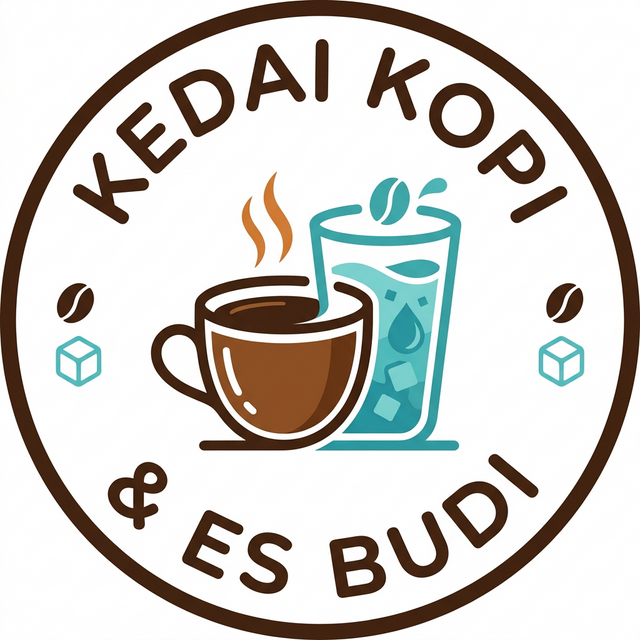 Logo Kedai Kopi & Es Budi