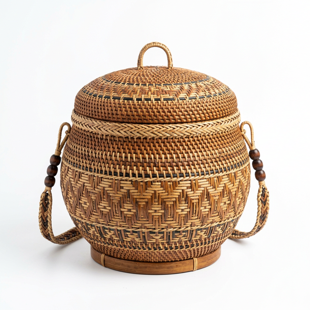 Tas Anyaman Rotan Eksklusif